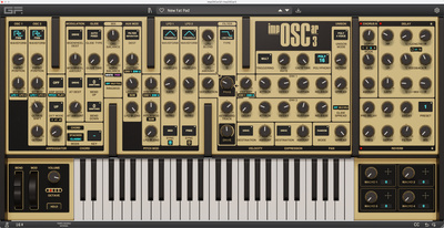 GForce impOSCar3 virtualus instrumentas
