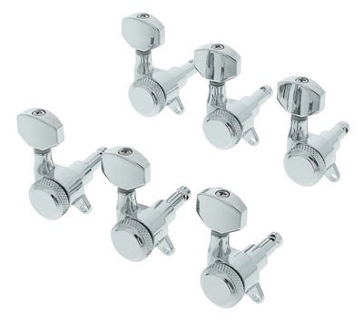 Harley Benton Parts Locking Tuners 6L CR gitaros suktukai