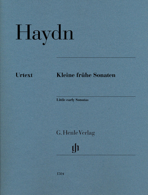 Henle Verlag Haydn Kleine frühe Sonaten klasikinė fortepijono literatūra