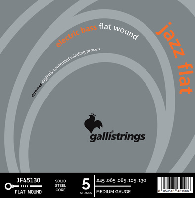 Galli Strings JF45130-L elektrinės bosinės gitaros plokščios stygos
