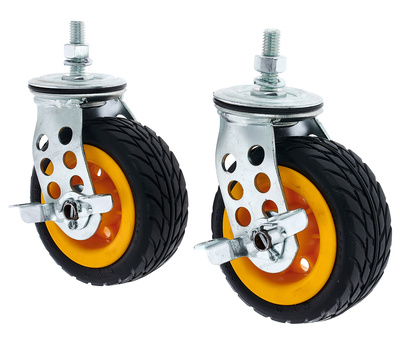 RockNRoller RCSTR5X2 5"x2" ratukas su stabdžiu