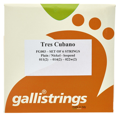 Galli Strings FG003 Tres Cubano folklorinio instrumento stygos
