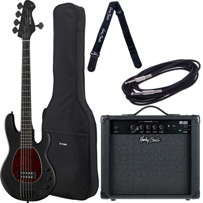 Harley Benton MB-5 SBK Deluxe Series 5-stygė bosinė gitara