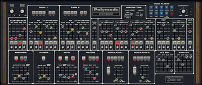 Cherry Audio Polymode Synthesizer virtualus instrumentas