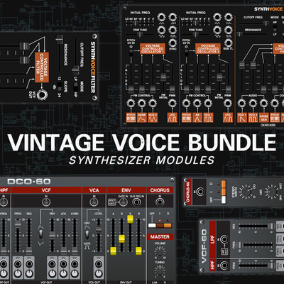 Cherry Audio Vintage Voice Bundle virtualių instrumentų paketas
