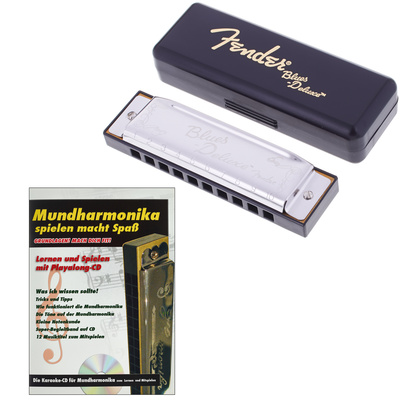 Fender Blues Deluxe Starter Set diatoninė lūpinė armonikėlė