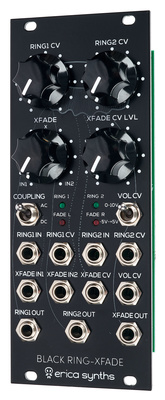 Erica Synths Black Ring-Xfade ringo moduliatorius, kryžminio perėjimo modulis