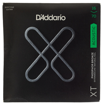 Daddario XTAPB1670 Baritone Set akustinės gitaros stygos