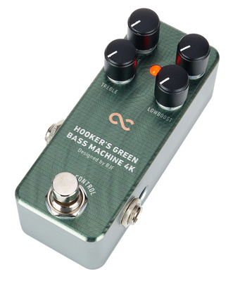 One Control Hooker's Green Bass Machine 4K bosinis pedalas
