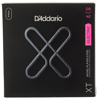 Daddario XTE0942-3P Super Light elektrinės gitaros stygos
