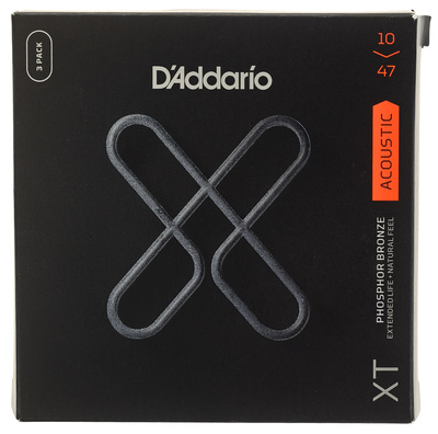 Daddario XTAPB1047-3P Extra Light akustinės gitaros stygos