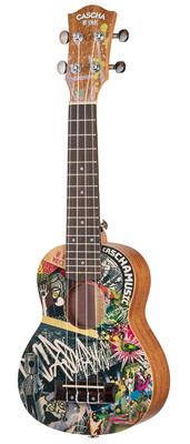 Cascha HH2600 Art Serie Urban sopraninė ukulelė