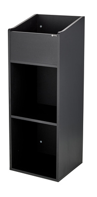 Fun Generation Vinyl Rack Three Top Black įrašų stovai