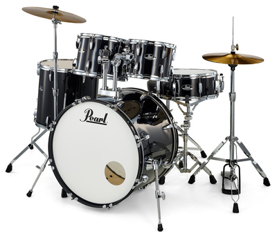 Pearl Roadshow 20" Jet Black akustinis būgnų komplektas