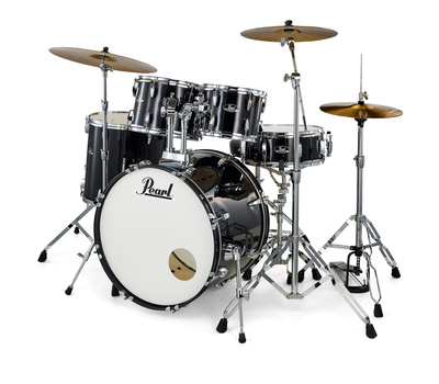 Pearl Roadshow 20" Plus Jet Black akustinis būgnų komplektas