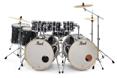 Pearl Export Double Bass Set Black akustinių būgnų komplektas