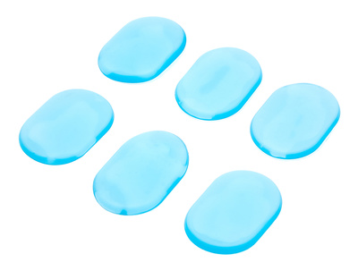 Millenium Gel Damper Pads 6pcs Turquoise būgnų slopintuvai