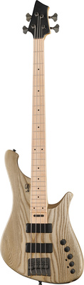 Le Fay Herr Schwarz 4 St.Silver MN keturstygė bosinė gitara