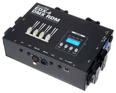 Eurolite EDX-4 DMX RDM LED-Dimmerpack šviesos reguliatorius