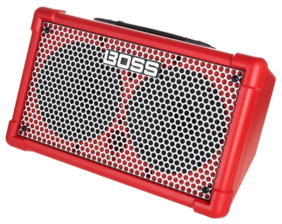 Boss Cube Street II Red baterijomis veikiantis stiprintuvas