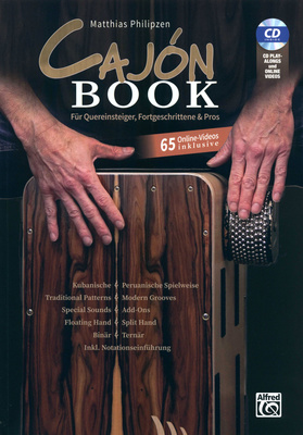 Alfred Music Publishing Cajon Book German mušamųjų pamokos  