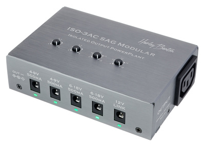 Harley Benton PowerPlant ISO-3AC SAG Modular gitarų efektų maitinimo šaltinis