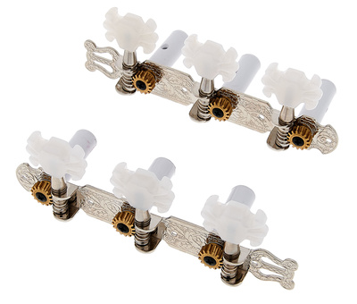 Grover 303N klasikinės gitaros derinimo mechanizmai