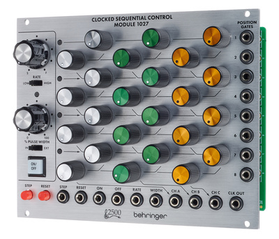 Behringer Clocked Sequential Ctrl. 1027 trigeris ir cv sekvenceris