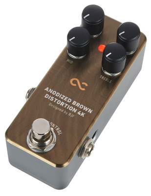 One Control Anodized Brown Distortion 4K distorsijas pedālis