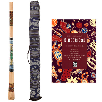Thomann Didgeridoo Teak 130cm komplektas