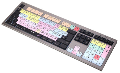 Logickeyboard Astra 2 Avid Pro Tools Mac DE klaviatūra