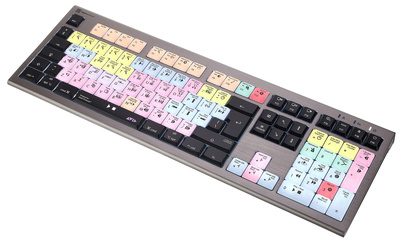 Logickeyboard Astra 2 Avid Pro Tools Mac UK klaviatūra  