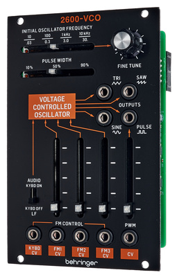 Behringer 2600-VCO osciliatoriaus modulis