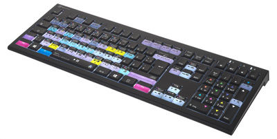 Logickeyboard Astra 2 Davinci Resolve PC DE klaviatūra