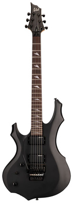 ESP LTD F-200 BLKS kairiarankė elektrinė gitara