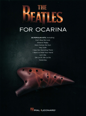 Hal Leonard The Beatles For Ocarina dainų knyga okarinai