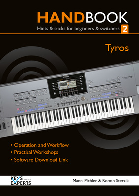 Keys Experts Verlag Tyros Handbook 2 instrumentų knyga