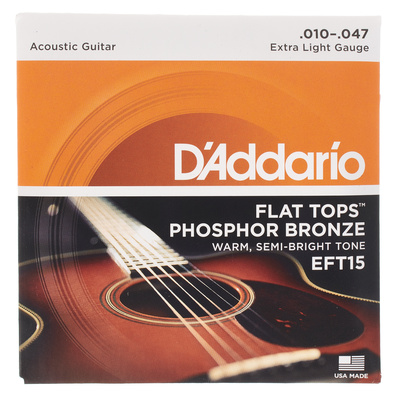 Daddario EFT15 įvairios akustinės gitaros stygos