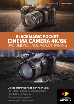 Tutorial Experts Pocket Cinema Camera-Training studijos mokomasis vaizdo įrašas