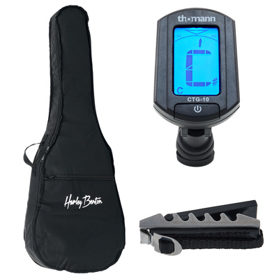 Harley Benton C-Guitar 4/4 priedų komplektas klasikinėms gitaroms dėklas  