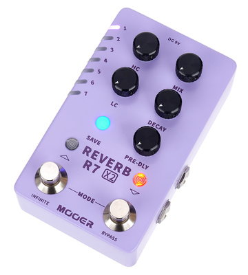 Mooer R7 X2 Reverb efektas