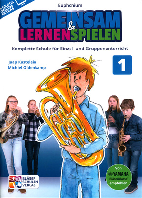 Bläser-Schulen-Verlag Gemeinsam Lernen 1 Euphonium mokomoji literatūra