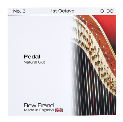 Bow Brand Pedal Nat. Gut 1st C No.3 pedalinių arfų styga