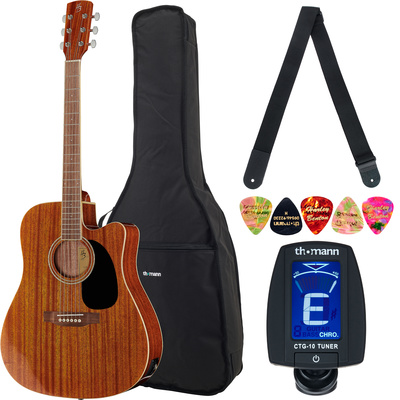 Harley Benton CLD-60SMCE NT akustinės gitaros komplektas