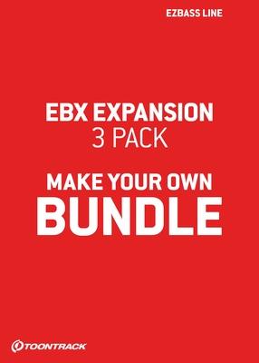 Toontrack EBX Value Pack garsų biblioteka