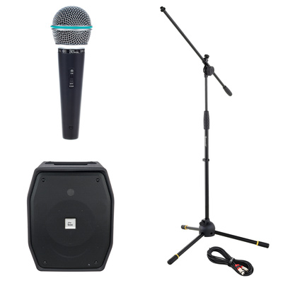 the box pro MBA1 Sing Sang Bundle aktyvi pilno diapazono garso kolonėlė