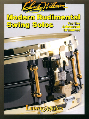 Ludwig Masters Publications Modern Rudimental Swing Solos mušamųjų instrumentų natų literatūra