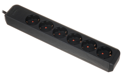 Brennenstuhl Eco-L 6 Way Split 1,5m BK multi lizdas