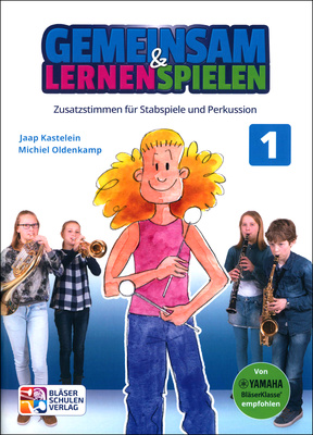 Bläser-Schulen-Verlag Gemeinsam Lernen 1 Stabspiele nošu izdevums
