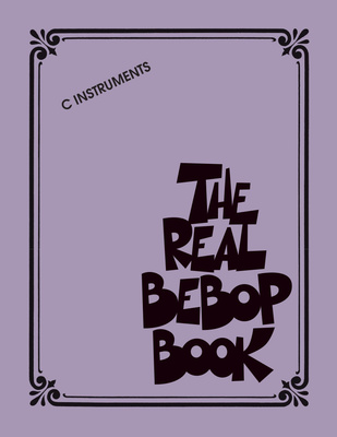 Hal Leonard The Real Bebop Book C improvizacijos literatūra